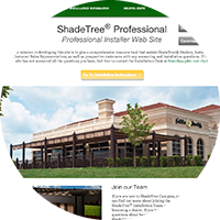 ShadeTree Installers Website by The Super Deluxe Web Co.