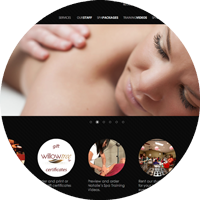 Willow Tree Spa Website by The Super Deluxe Web Co.